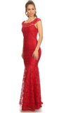 Prom & Evening Lace Jersey Beaded Dresses