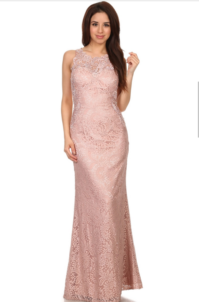 Prom & Evening Lace Jersey Beaded Dresses