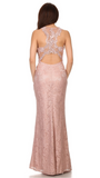 Prom & Evening Lace Jersey Beaded Dresses