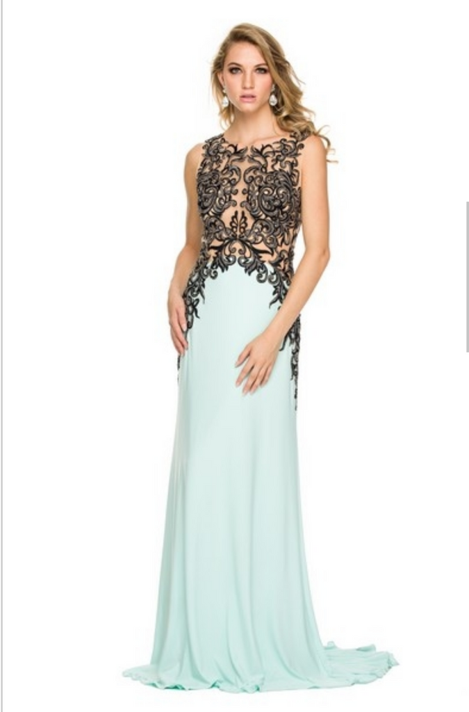Prom & Evening Lace Jersey Beaded Dresses