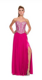 Prom & Evening Lace Jersey Beaded Dresses