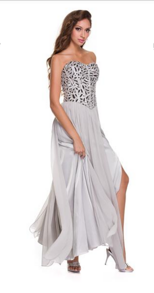 Prom & Evening Lace Jersey Beaded Dresses