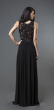 Prom Evenning Lace Jersey Beaded Dresses