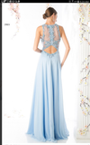 Prom Evenning Lace Jersey Beaded Dresses