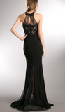 Prom Evenning Lace Jersey Beaded Dresses