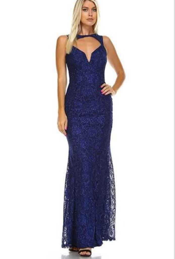 Copy of Prom Evening Lace Jersey Beaded Dresses