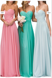 Chiffon lace sleeve long bridesmaid dress.