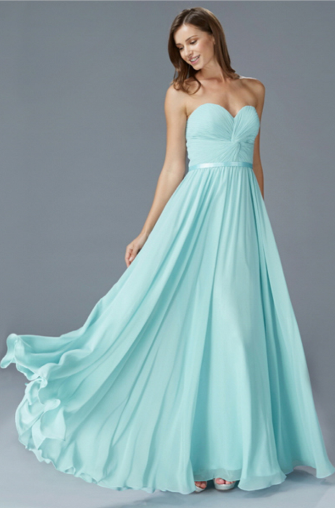 Chiffon lace sleeve long bridesmaid dress.