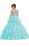 Quinceanera, sweet 16, engagement ball gown dress designer