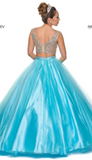 Quinceanera, sweet 16, engagement ball gown dress designer