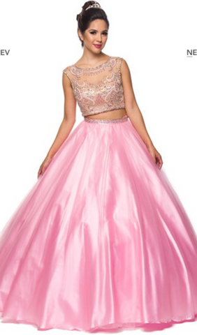 Quinceanera, sweet 16, engagement ball gown dress designer