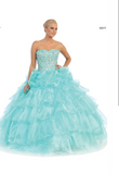 Quinceanera, sweet 16, engagement ball gown dress designer
