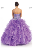 Quinceanera, sweet 16, engagement ball gown dress designer