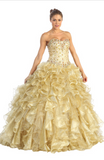 Quinceanera, sweet 16, engagement ball gown dress designer