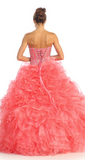 Quinceanera, sweet 16, engagement ball gown dress designer