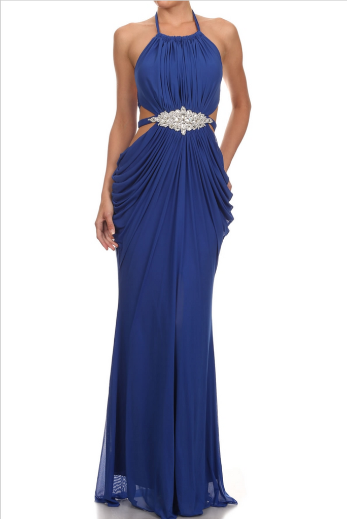 Prom Evenning Lace Jersey Beaded Dresses