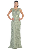 Prom & Evening Lace Jersey Beaded Dresses
