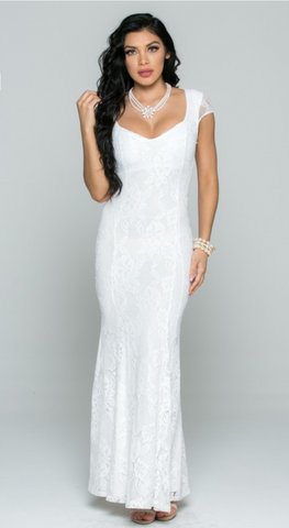 LACE WEDDING DRESS