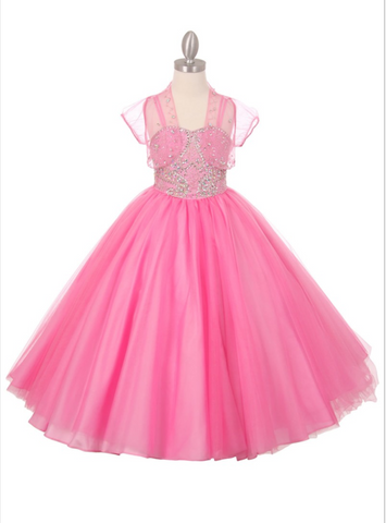 Beautiful Pageant, Flower Girl, ball gown dress