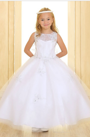 Beautiful Pageant, Flower Girl, ball gown dress