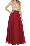 Prom & Evenning Lace Jersey Beaded Dresses