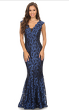 Prom & Evenning Lace Jersey Beaded Dresses