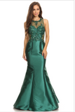 Prom & Evenning Lace Jersey Beaded Dresses