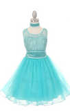 flower girl communion lace chiffon dresses