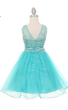 flower girl communion lace chiffon dresses