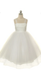 flower girl communion lace chiffon dresses