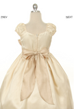 Flower girl communion lace chiffon dresses