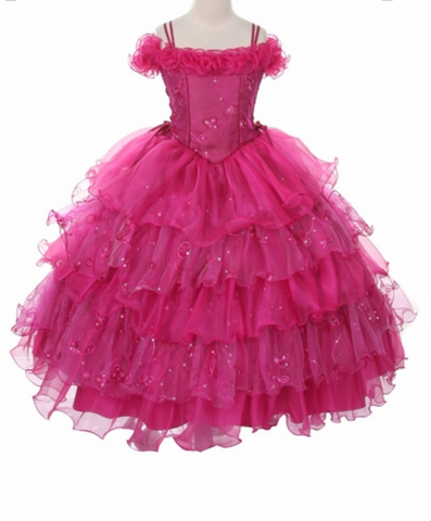 Beautiful Pageant, Flower Girl, ball gown dress