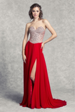 Prom & Evenning Lace Jersey Beaded Dresses