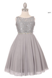 Flower girl communion lace chiffon dresses