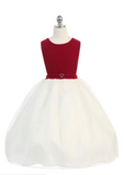 Flower girl communion lace chiffon dresses