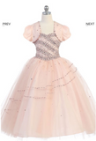Beautiful Pageant, Flower Girl,  ball gown dress