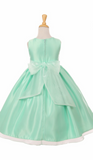 Flower girl communion lace chiffon dresses