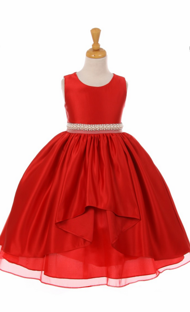 Flower girl communion lace chiffon dresses