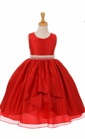 Flower girl communion lace chiffon dresses