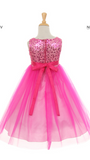 Flower girl communion lace chiffon dresses