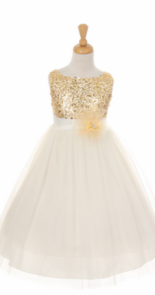 Flower girl communion lace chiffon dresses