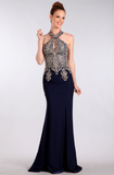 Prom & Evenning Lace Jersey Beaded Dresses
