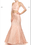 Prom & Evenning Lace Jersey Beaded Dresses