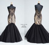 Prom & Evenning Lace Jersey Beaded Dresses