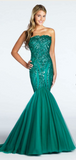 Prom & Evenning Lace Jersey Beaded Dresses