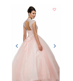Quinceanera, sweet 16, engagement ball gown dress designer