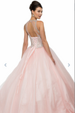Quinceanera, sweet 16, engagement ball gown dress designer
