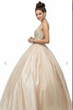 Quinceanera, sweet 16, engagement ball gown dress designer