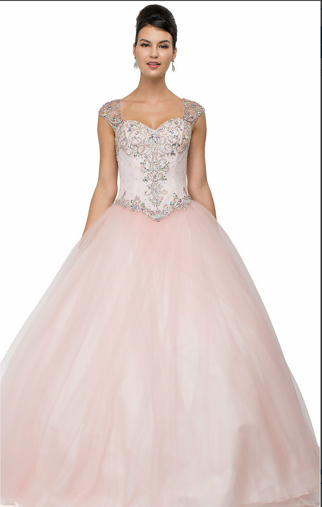 Quinceanera, sweet 16, engagement ball gown dress designer