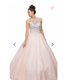 Quinceanera, sweet 16, engagement ball gown dress designer